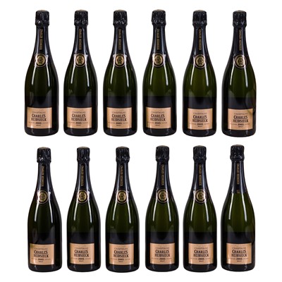 Lot 6 - Charles Heidsieck Brut 2005 - 12 bottles