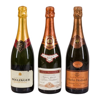 Lot 50 - A Trio of Vintage and Non-Vintage Champagnes - 3 bottles