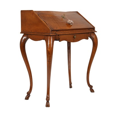 Lot 243 - An 18th century Lombard walnut bureau