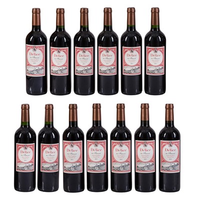 Lot 98 - Mixed Vintages of Château Le Prieure 'Delice du Prieure' - 13 bottles