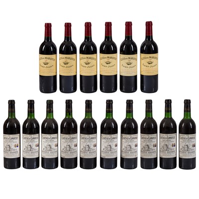 Lot 136 - Mixed 20th Century Bordeaux - 16 bottles
