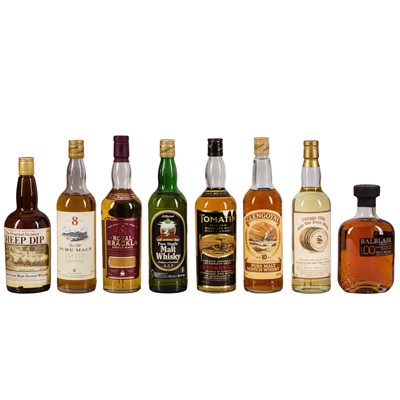 Lot 354 - Mixed Highlands Single Malt Whiskeys - 8 bottles