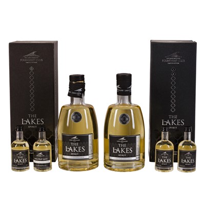 Lot 402 - The Lakes Founders Club Spirits (1 bottle, 2 miniatures) First 100 Casks - 2 bottles