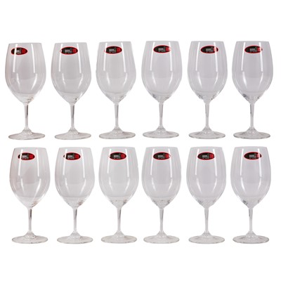Lot 339 - Reidel Cabernet/Merlot Glasses (With Measures Embossed) - 12 glasses