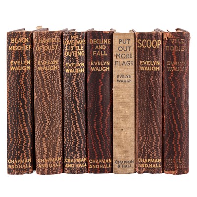 Lot 265 - Waugh (Evelyn) Five first editions