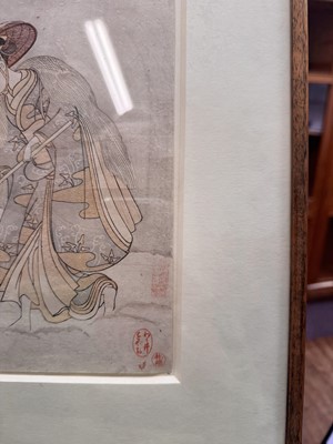 Lot 50 - Suzuki Harunobu 鈴木 春信 (Japanese, 1725-1770)