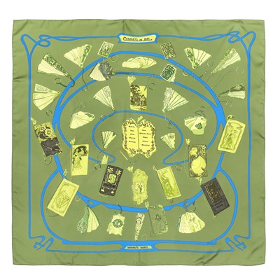 Lot 81 - Hermes 'Carnets De Bal' Silk Scarf 90
