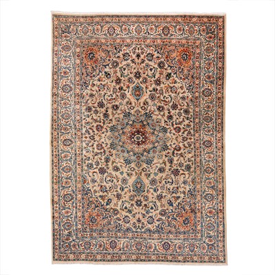 Lot 15 - A fine Kashan carpet, central Persia