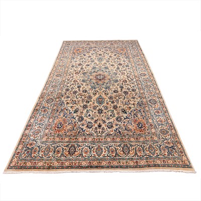 Lot 15 - A fine Kashan carpet, central Persia