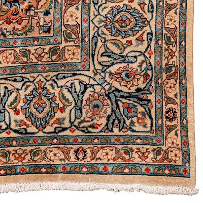 Lot 15 - A fine Kashan carpet, central Persia