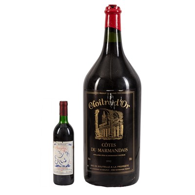 Lot 186 - Varied Sized Formats of France's South-West - 3 bottles