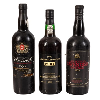 Lot 270 - Mixed LBV Ports - 3 bottles