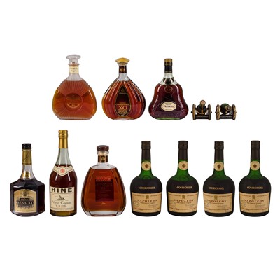 Lot 301 - Mixed Cogna- 12 bottles