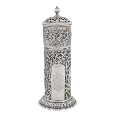 Lot 106 - Cutch with import marks for Glasgow 1897 by George Edward and Sons