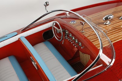 Lot 622 - A Riva model boat, iconic river launch as used...