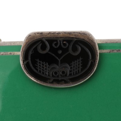 Lot 40 - Paris circa 1930 by Auguste Peyroula, import marks for London 1930 by London Chain Bag