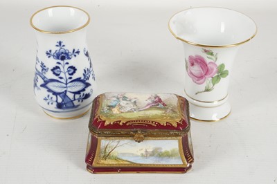 Lot 185 - A mid 19th century, French Sevres hard paste...
