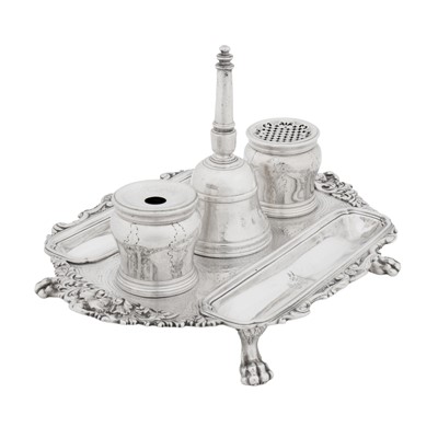 Lot 401 - London 1723 and 1733 by Paul de Lamerie additionally struck for Paul Crespin