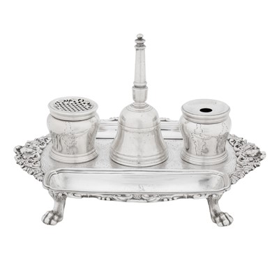 Lot 401 - London 1723 and 1733 by Paul de Lamerie additionally struck for Paul Crespin