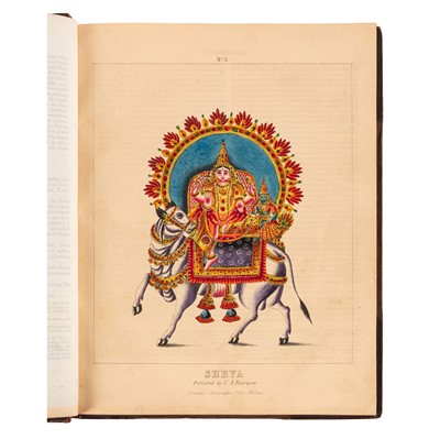 Lot 119 - Rodrigues. [The complete Hindoo Pantheon, 1842]