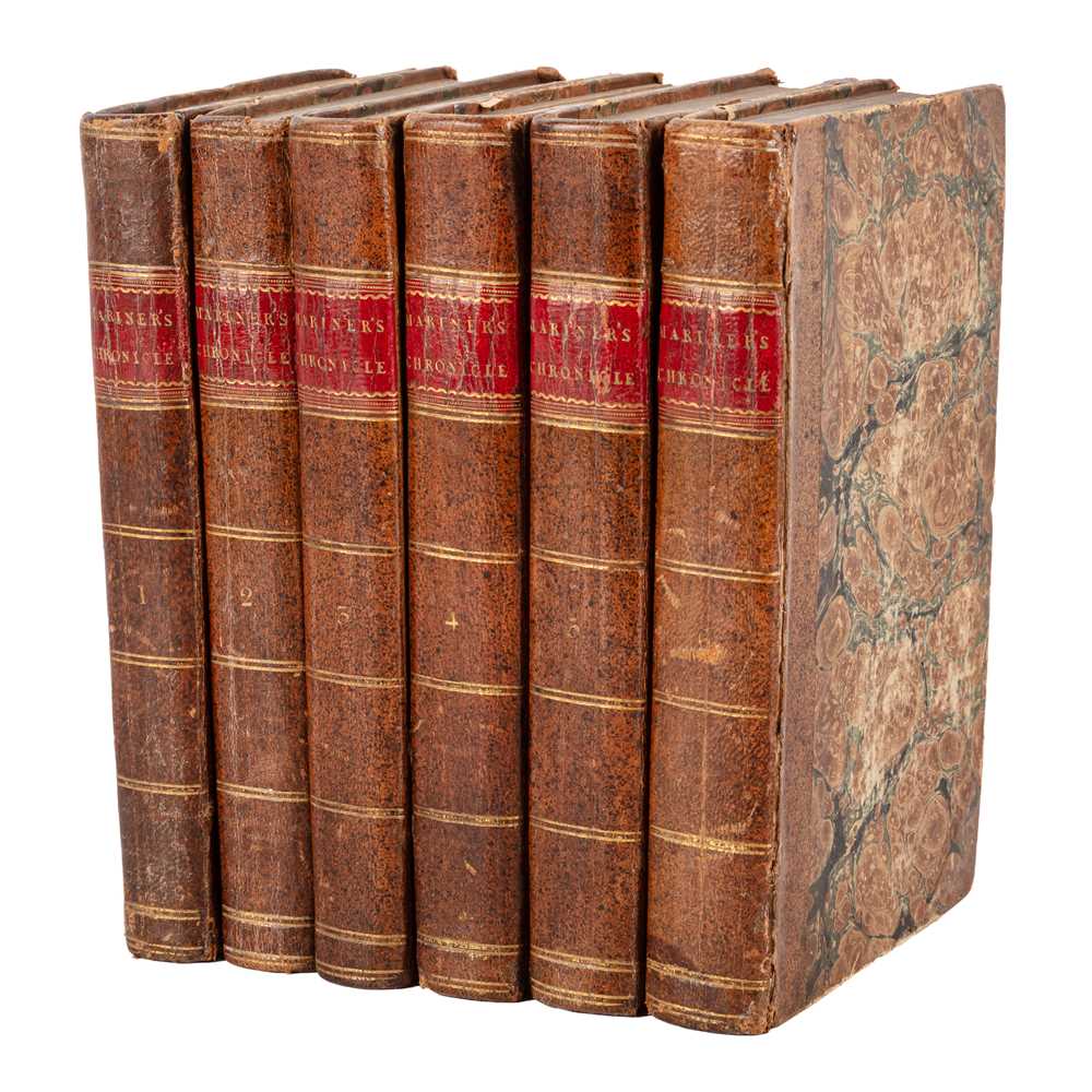 Lot 66 - Duncan. The Mariner’s Chronicle; 6 vol. 1805-12