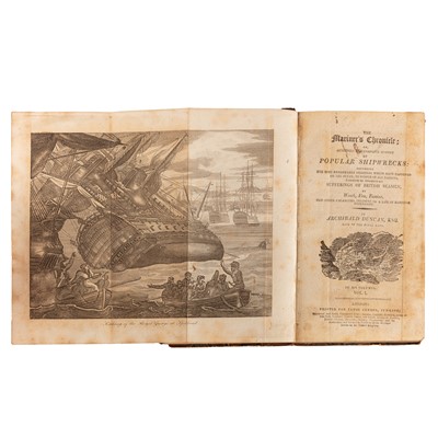 Lot 66 - Duncan. The Mariner’s Chronicle; 6 vol. 1805-12