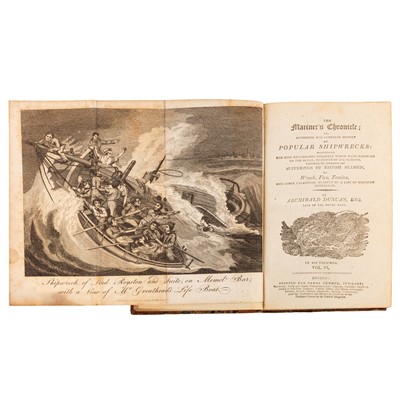 Lot 66 - Duncan. The Mariner’s Chronicle; 6 vol. 1805-12