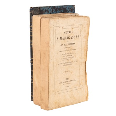 Lot 136 - Leguével de Lacombe. Voyage A Madagascar et Aux Iles Comores,1840