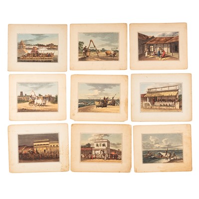 Lot 110 - Gantz. Indian Microcosm. 18 hand-coloured plates. [1827]