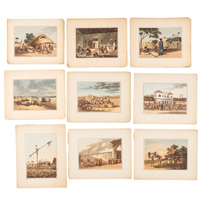 Lot 110 - Gantz. Indian Microcosm. 18 hand-coloured plates. [1827]