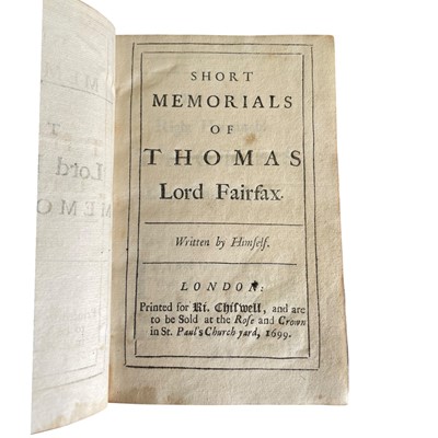 Lot 51 - History and politics, A collection of 19 volumes, including: Walker (Clement)