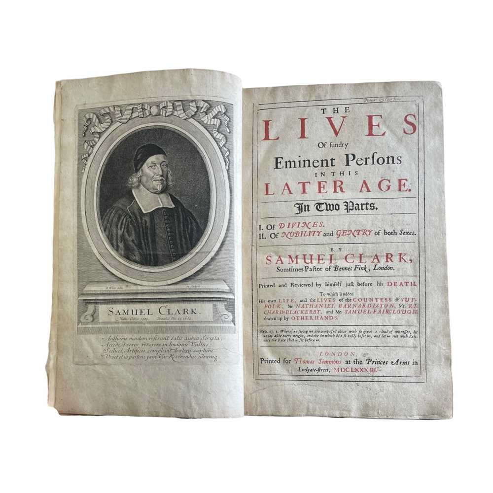Lot 19 - Biography, Clarke (Samuel) and others