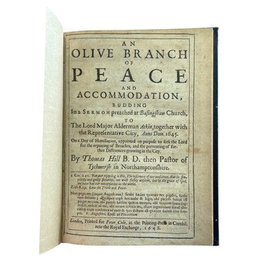 Lot 29 - Sermons, a collection of 30, including: Peck (Samuel)