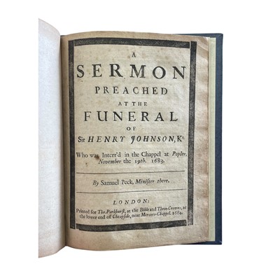 Lot 29 - Sermons, a collection of 30, including: Peck (Samuel)