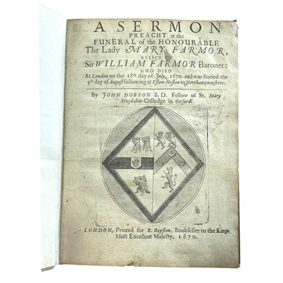 Lot 29 - Sermons, a collection of 30, including: Peck (Samuel)
