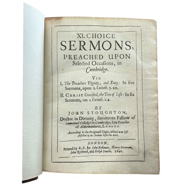 Lot 29 - Sermons, a collection of 30, including: Peck (Samuel)