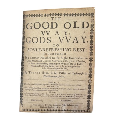 Lot 29 - Sermons, a collection of 30, including: Peck (Samuel)