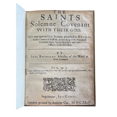 Lot 29 - Sermons, a collection of 30, including: Peck (Samuel)