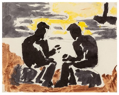 Lot 46 - Josef Herman O.B.E. R.A. (Polish/British, 1911-2000)