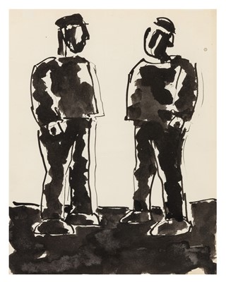 Lot 48 - Josef Herman O.B.E. R.A. (Polish/British, 1911-2000)