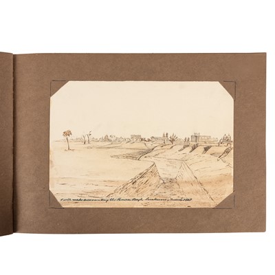 Lot 111 - Gray [Artist.] India. Album 40 original drawings. 1858 - 1862.