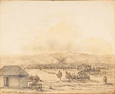 Lot 111 - Gray [Artist.] India. Album 40 original drawings. 1858 - 1862.