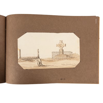 Lot 111 - Gray [Artist.] India. Album 40 original drawings. 1858 - 1862.