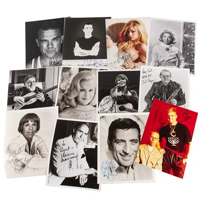 Lot 105 - Photograph Collection.- Actors & Entertainers