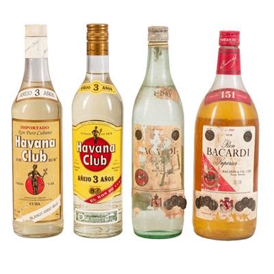 Lot 322 - Mixed Rum - 4 bottles