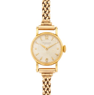 Lot 105 - International Watch Company (IWC) Bracelet Watch