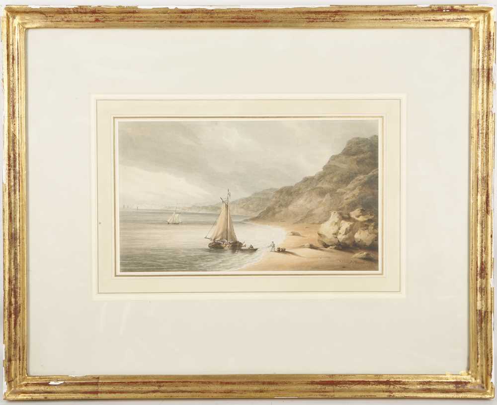 Lot 188 - Joseph Powell, P.N.W.S. 1780-1834, black Gang...