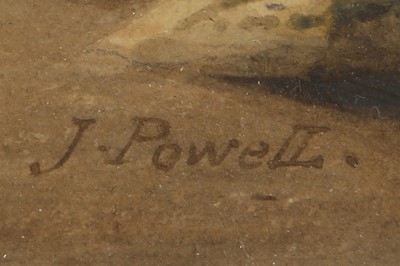 Lot 188 - Joseph Powell, P.N.W.S. 1780-1834, black Gang...
