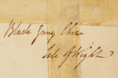 Lot 188 - Joseph Powell, P.N.W.S. 1780-1834, black Gang...