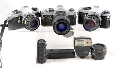 Lot 118 - Pentax ME Super & MX Outfit.